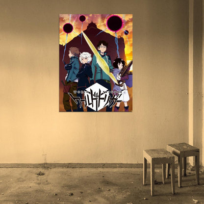 World Trigger Characters Beautiful Anime Manga Art Wall Art Print Poster