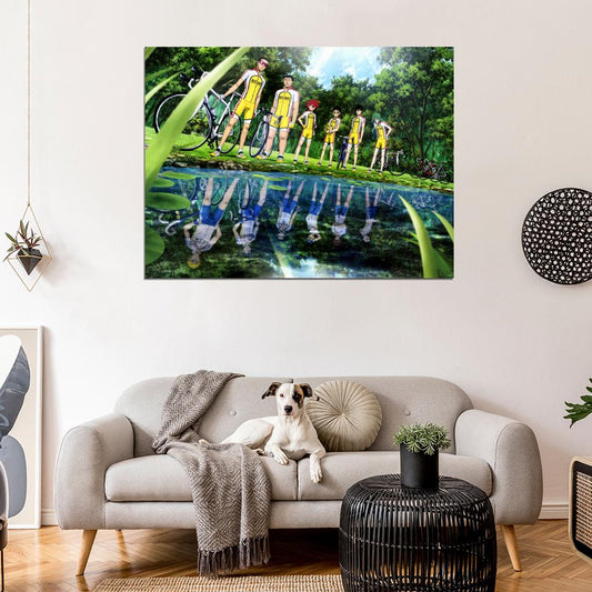 Yowamushi Pedal Grande Road Characters Beautiful Anime Manga Art Wall Art Print Poster