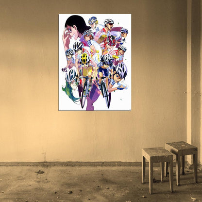 Yowamushi Pedal Grande Road Characters Anime Manga Art Wall Art Print Poster