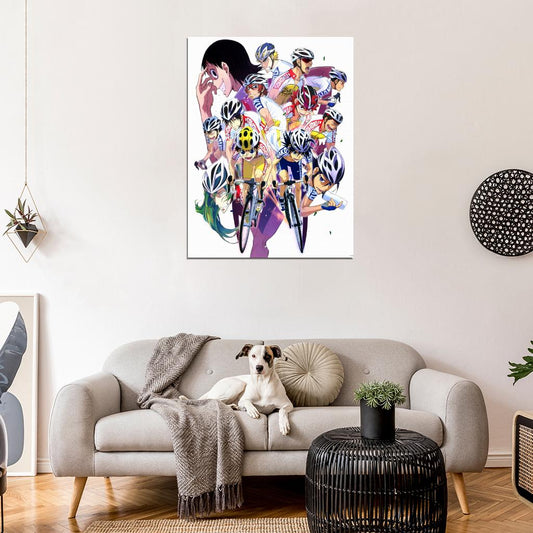 Yowamushi Pedal Grande Road Characters Anime Manga Art Wall Art Print Poster