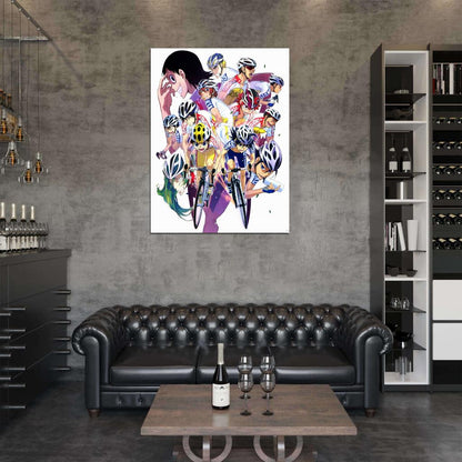 Yowamushi Pedal Grande Road Characters Anime Manga Art Wall Art Print Poster