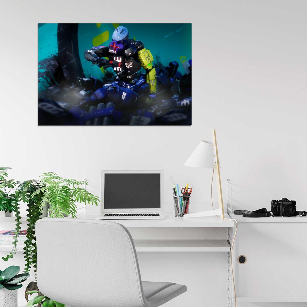 Marathon Game Rook Cinematic Wall Art Print Poster