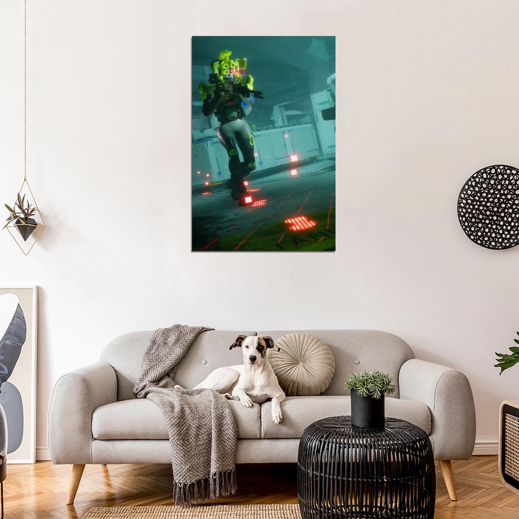 Marathon Game Recon Runner Shell Cinematic Wall Art Print Poster