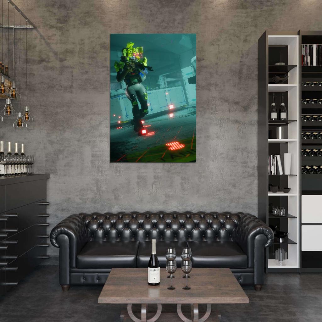 Marathon Game Recon Runner Shell Cinematic Wall Art Print Poster