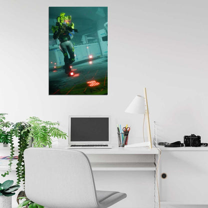 Marathon Game Recon Runner Shell Cinematic Wall Art Print Poster