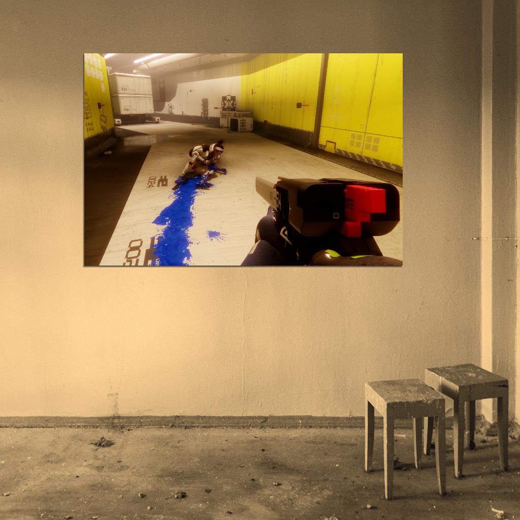 Marathon Game Cinematic Screenshot Wall Art Print Poster