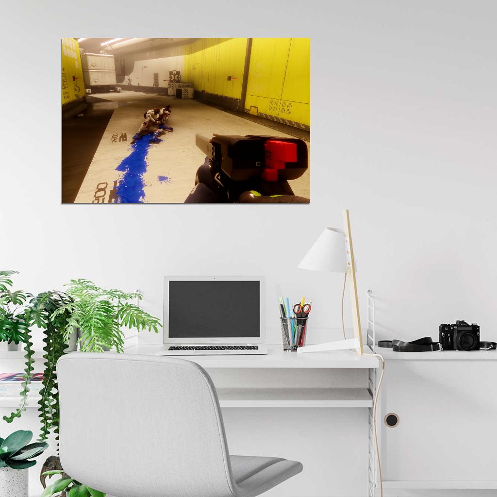 Marathon Game Cinematic Screenshot Wall Art Print Poster