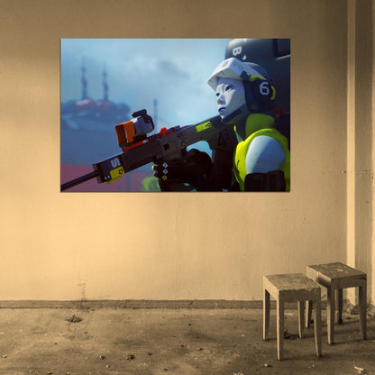 Marathon Game Thief Icon Sniper Cinematic Wall Art Print Poster