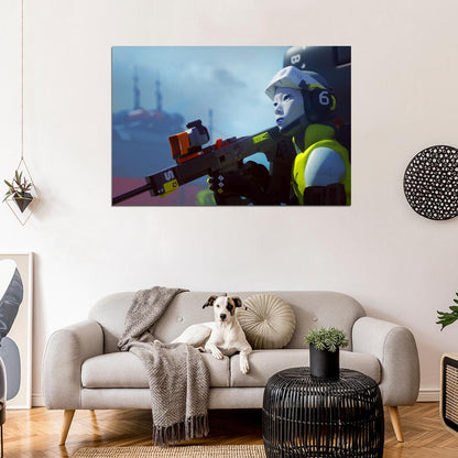 Marathon Game Thief Icon Sniper Cinematic Wall Art Print Poster