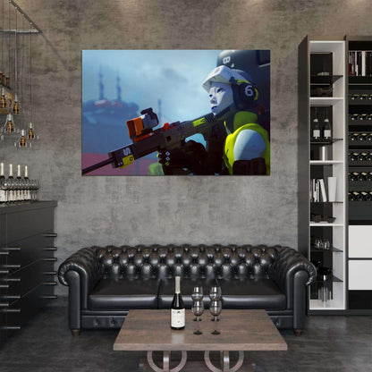 Marathon Game Thief Icon Sniper Cinematic Wall Art Print Poster