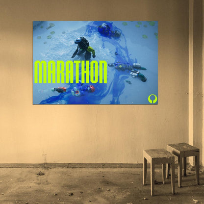 Marathon Game Rook Cinematic UESC Robot Bot Wall Art Print Poster