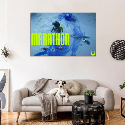 Marathon Game Rook Cinematic UESC Robot Bot Wall Art Print Poster
