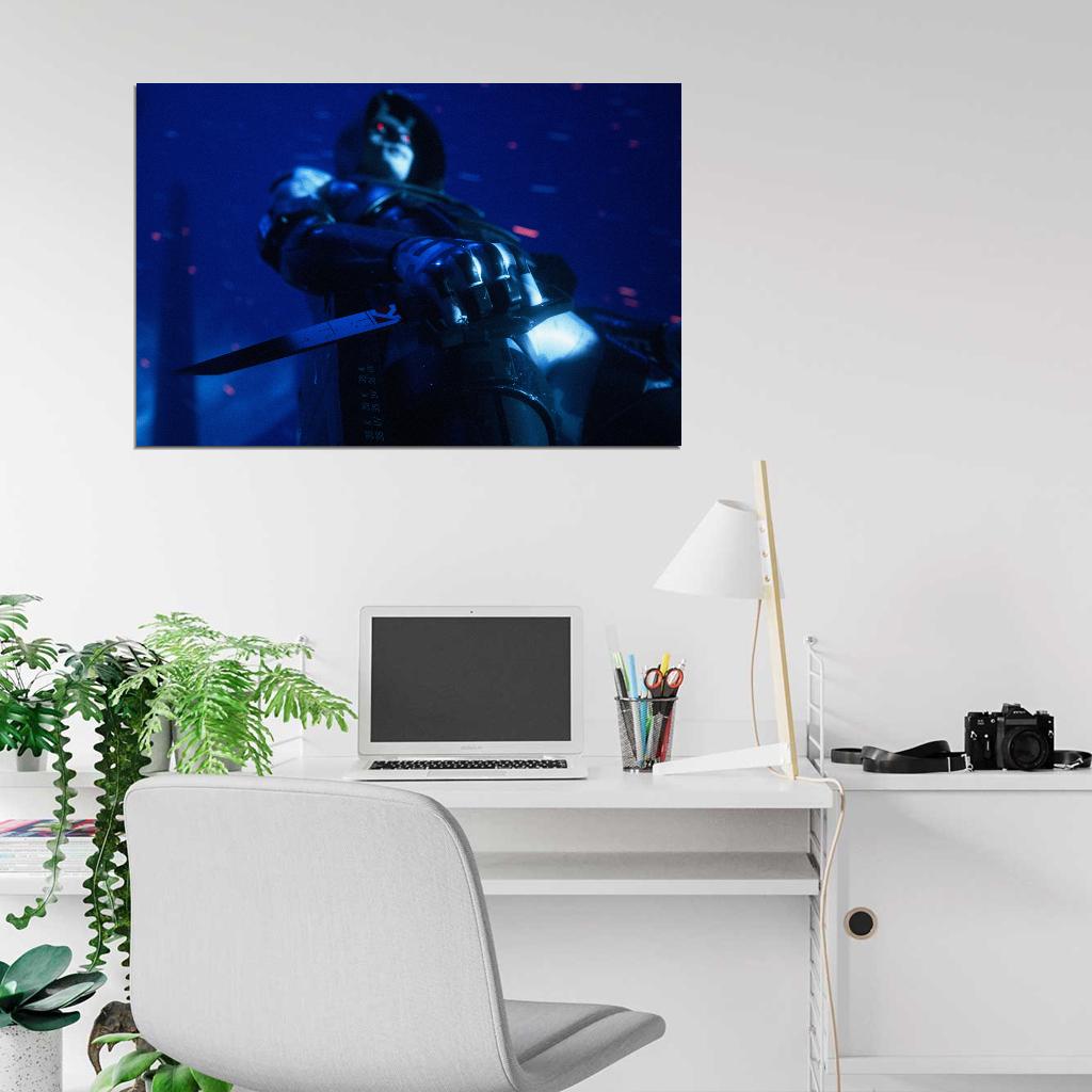 Marathon Game Epic Cinematic Asassin Knife Hood Wall Art Print Poster
