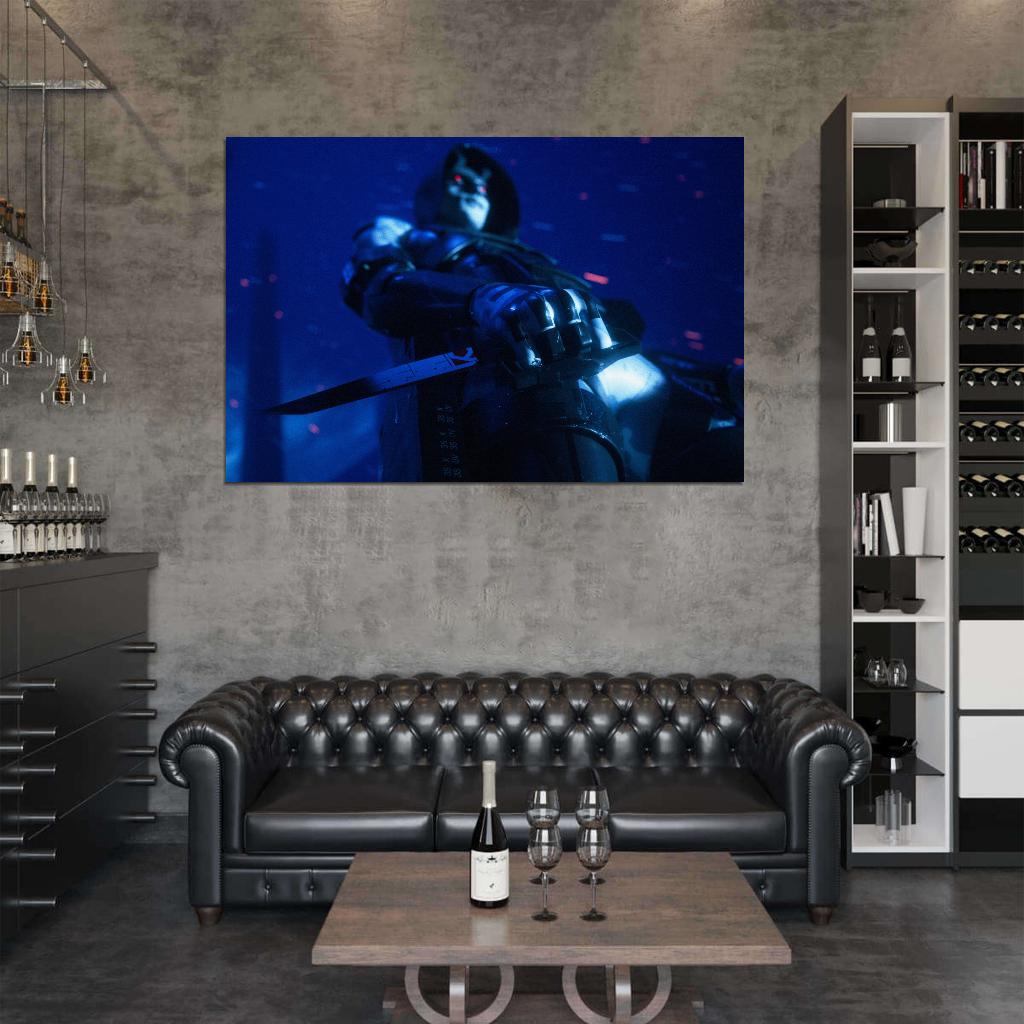 Marathon Game Epic Cinematic Asassin Knife Hood Wall Art Print Poster