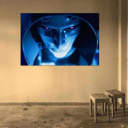 Marathon Game Asassin Void Hood Cinematic Portrait Wall Art Print Poster