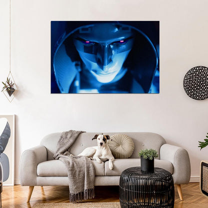 Marathon Game Asassin Void Hood Cinematic Portrait Wall Art Print Poster