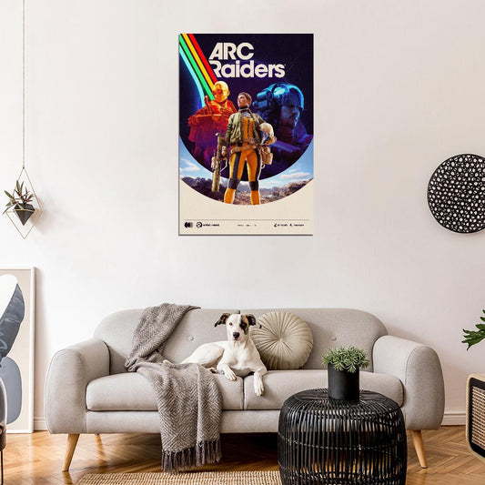ARC Raiders Poster Epic Video Game Print Retro Wall Art Decor