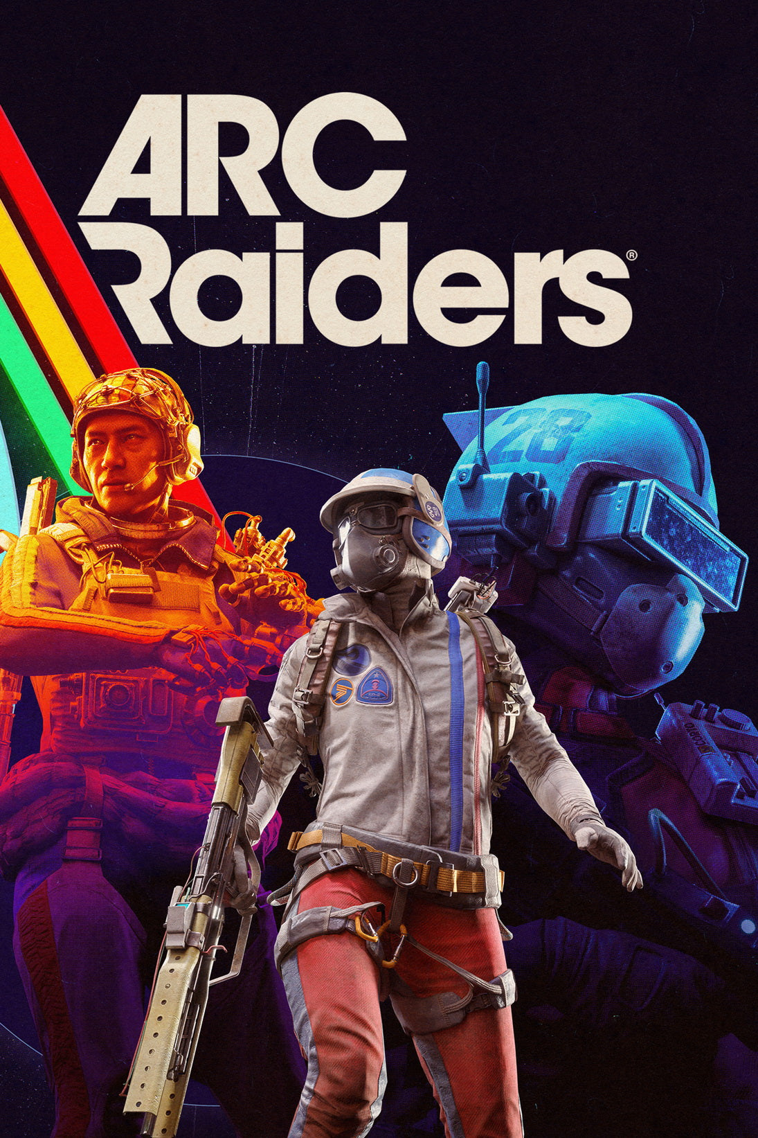 ARC Raiders Poster Epic Gaming Retro Sci-Fi Wall Decor